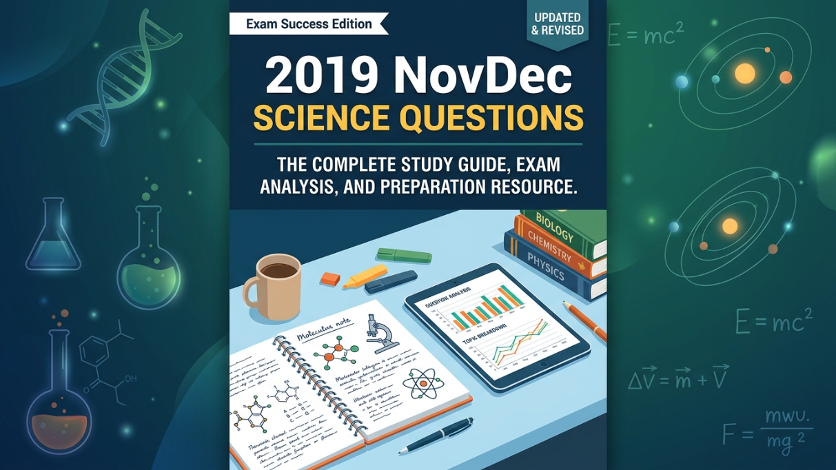 2019 NovDec Science Questions