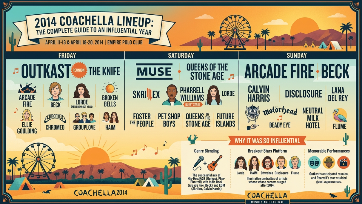 2014 Lineup Coachella